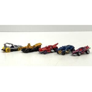 Lot of 5 Hot Wheels Thrill Racers Prehistoric Diecast Cars Mattel Vehicles